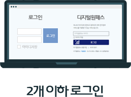 2개 이하 로그인